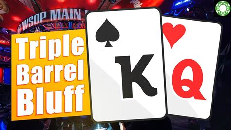 poker triple barrel bluff